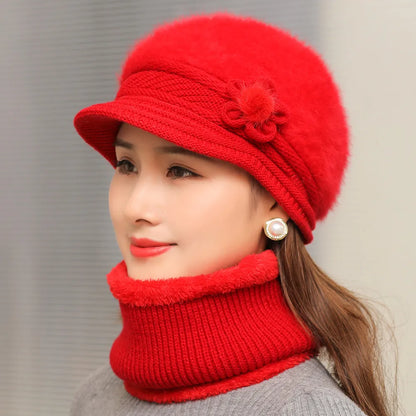 Hat knit for women to winter