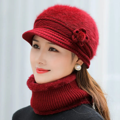 Hat knit for women to winter