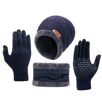 Glove Set, Scarf, Hat