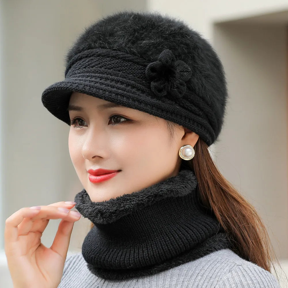 Hat knit for women to winter