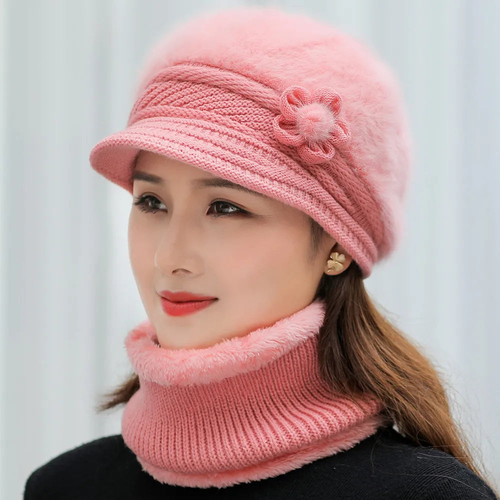 Hat knit for women to winter