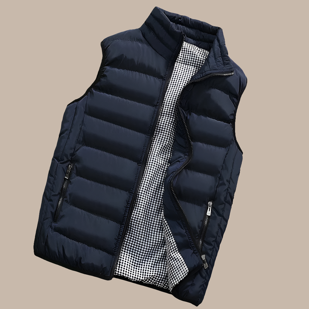 Men Jacket Sleeveless Vest Winter