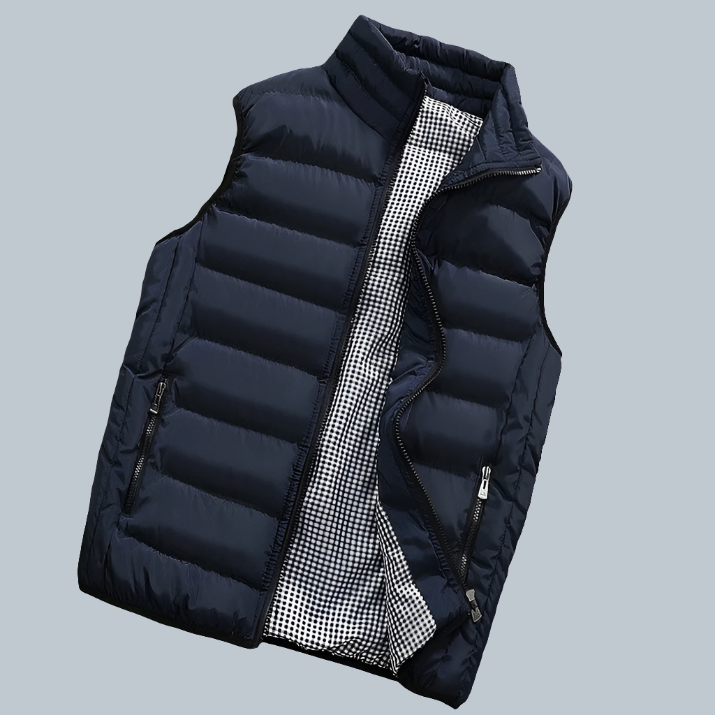 Men Jacket Sleeveless Vest Winter